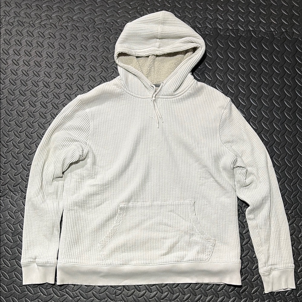 Old Navy Cream Sherpa Hoodie